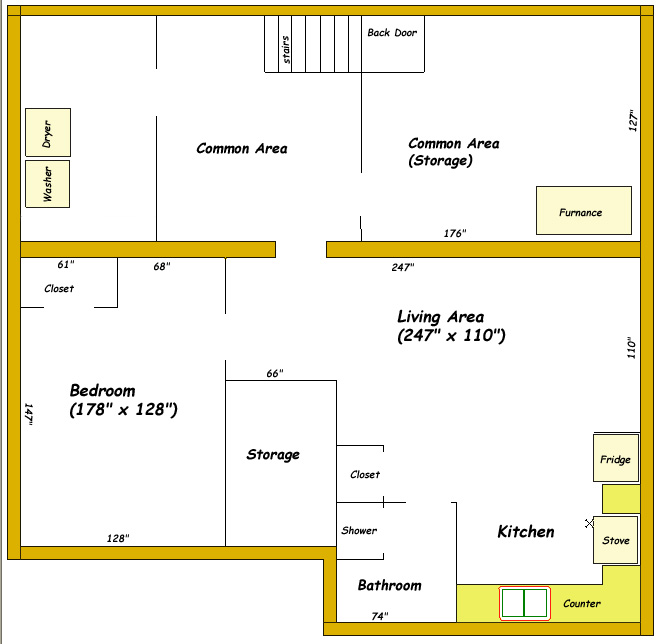 basement floor floor plan